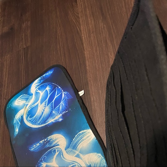 2 Pc. Middle Console Neon Sea Turtle Cover/CD Visor Holder - Picture 5 of 5